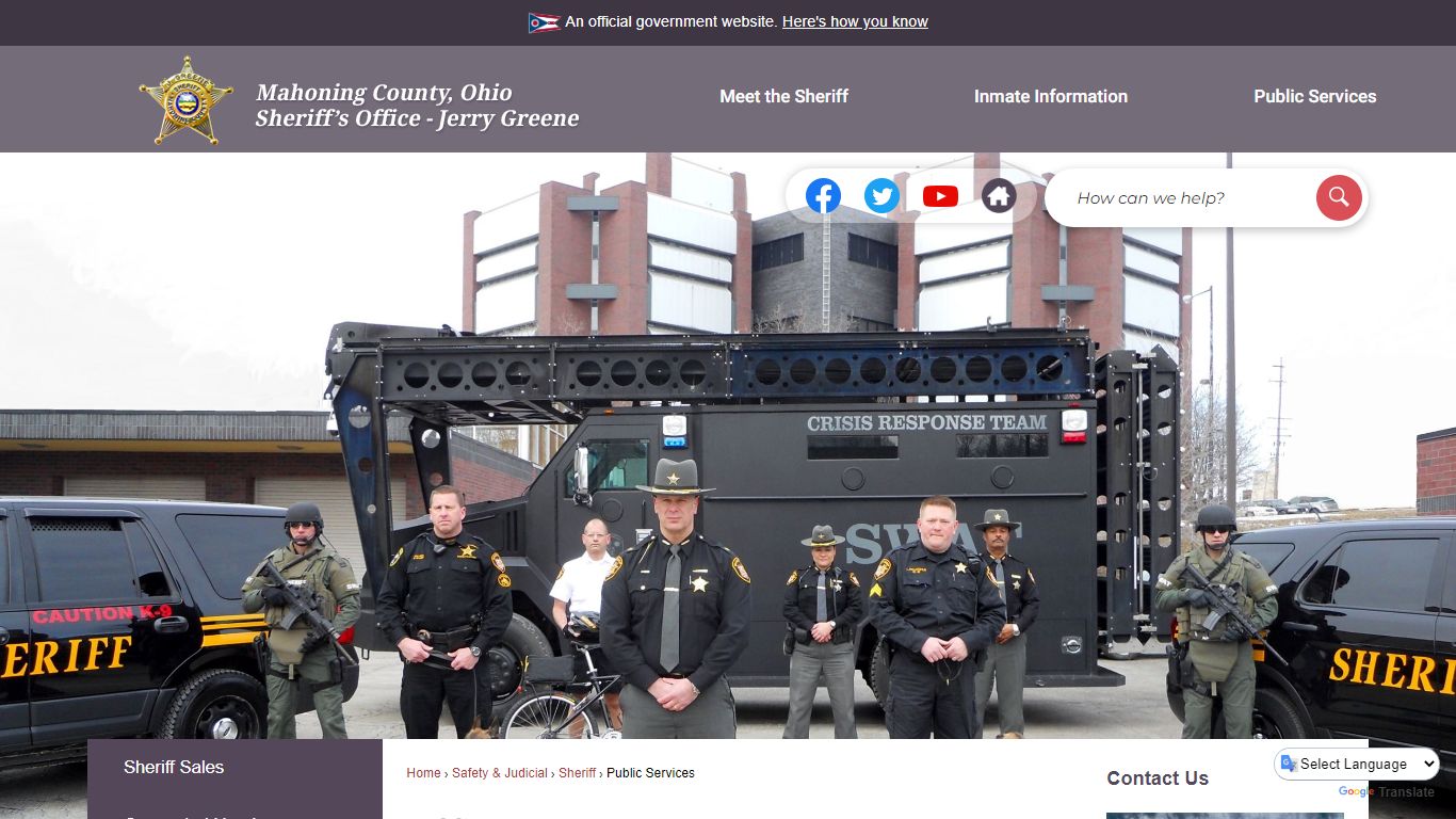 Public Services | Mahoning County, OH